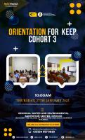 ORIENTATION for  KEEP COHORT 3 students