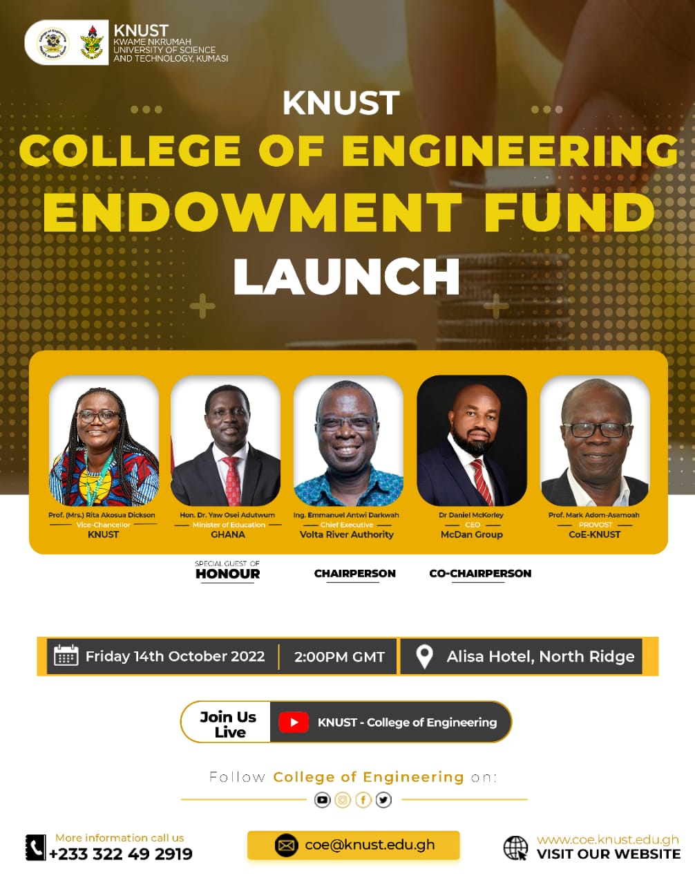College of Engineering Endowment Fund Launch 