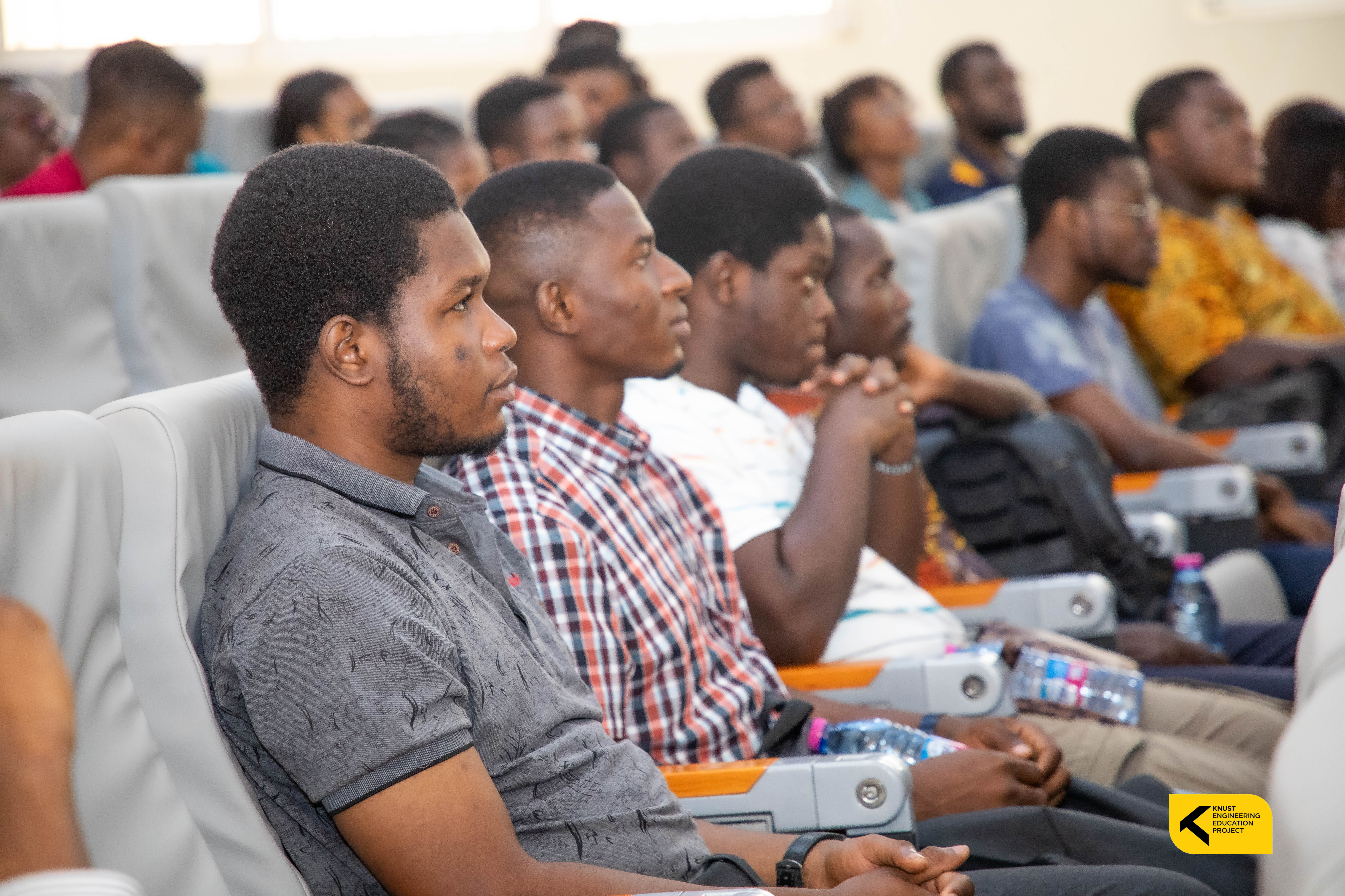 A cross-section of students at the orientation