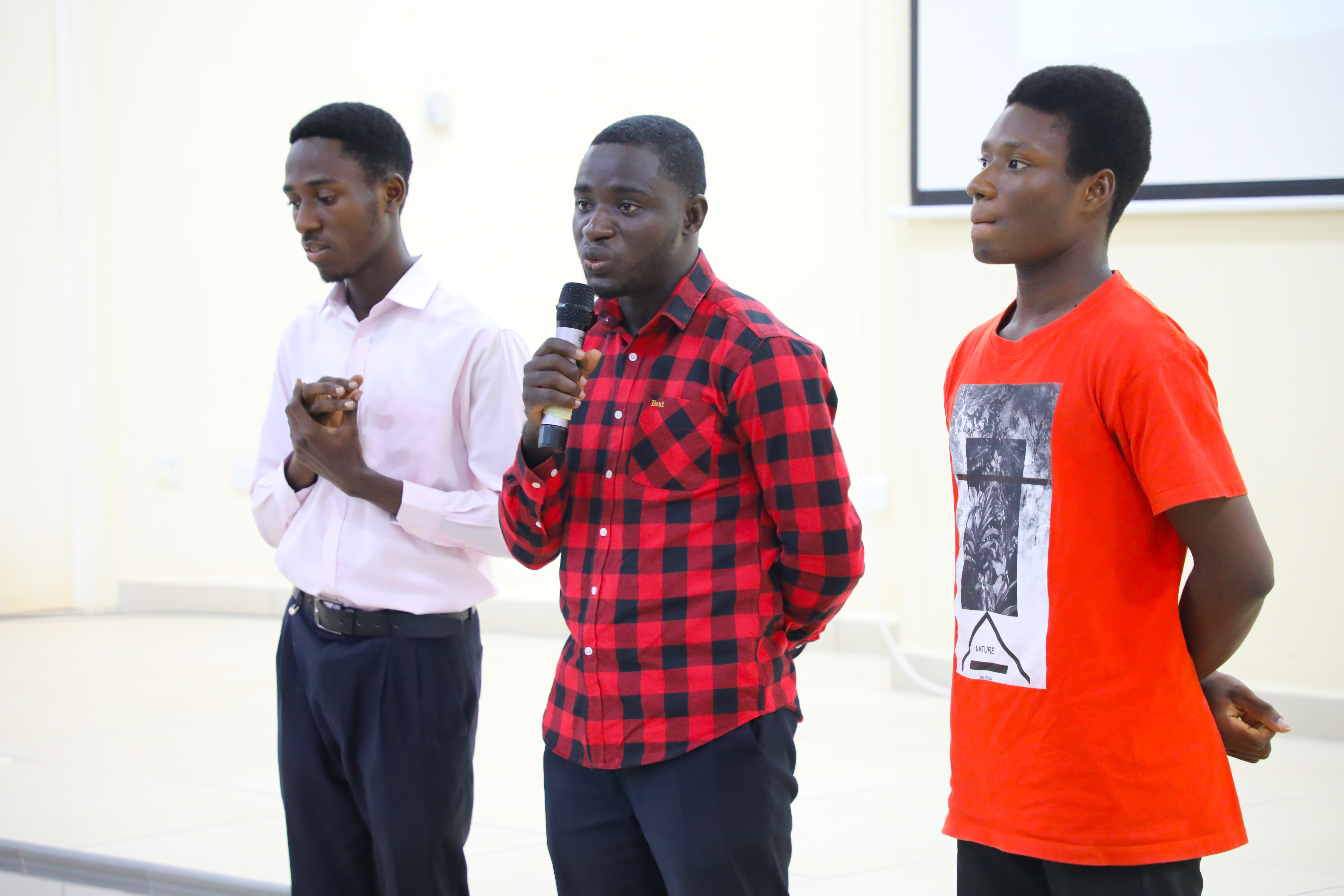 Theophilus was honoured as one of the 2nd-best students in the PartnerAfrika Projekt cohort 1 at KNUST, which trains students for internships in industry.