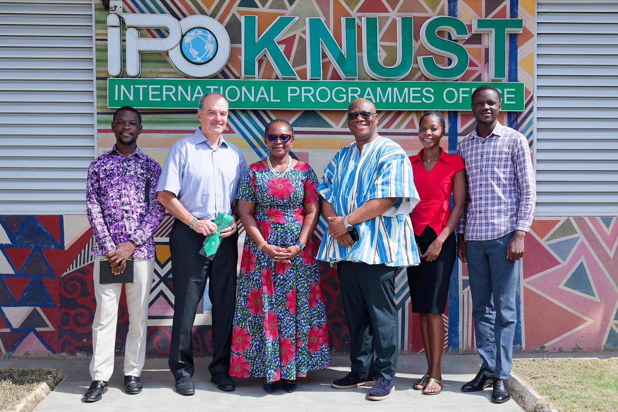 Photograph at International Programmes Office (IPO)