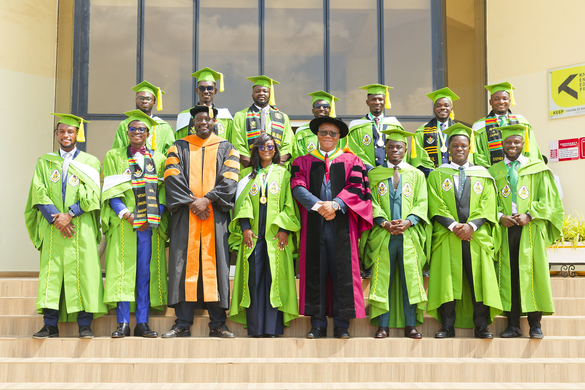 Group photograph of KEEP MPhil Graduates with Project Lead and Deputy Project Lead