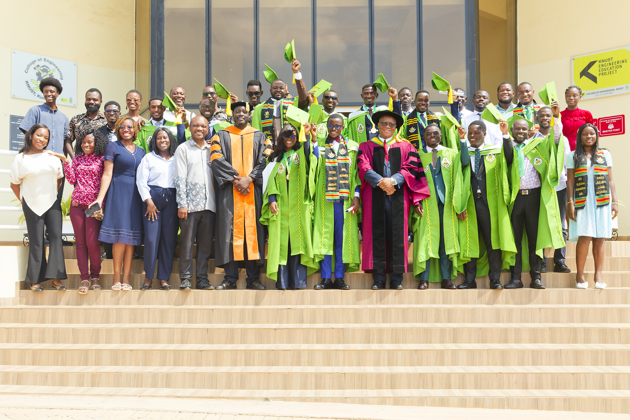 Group photograph of KEEP MPhil Graduates with Staff