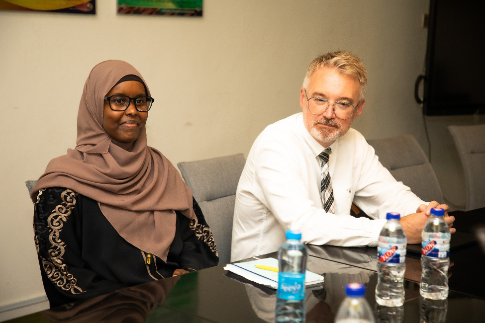Photograph of Dr. Bani Nor and Prof. Damir Isović during the various presentations