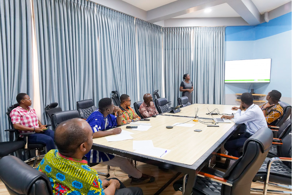 Ama Sakyiwaa Ofori-Kyere presented on her internship at CSIR-Crops Research Institute.