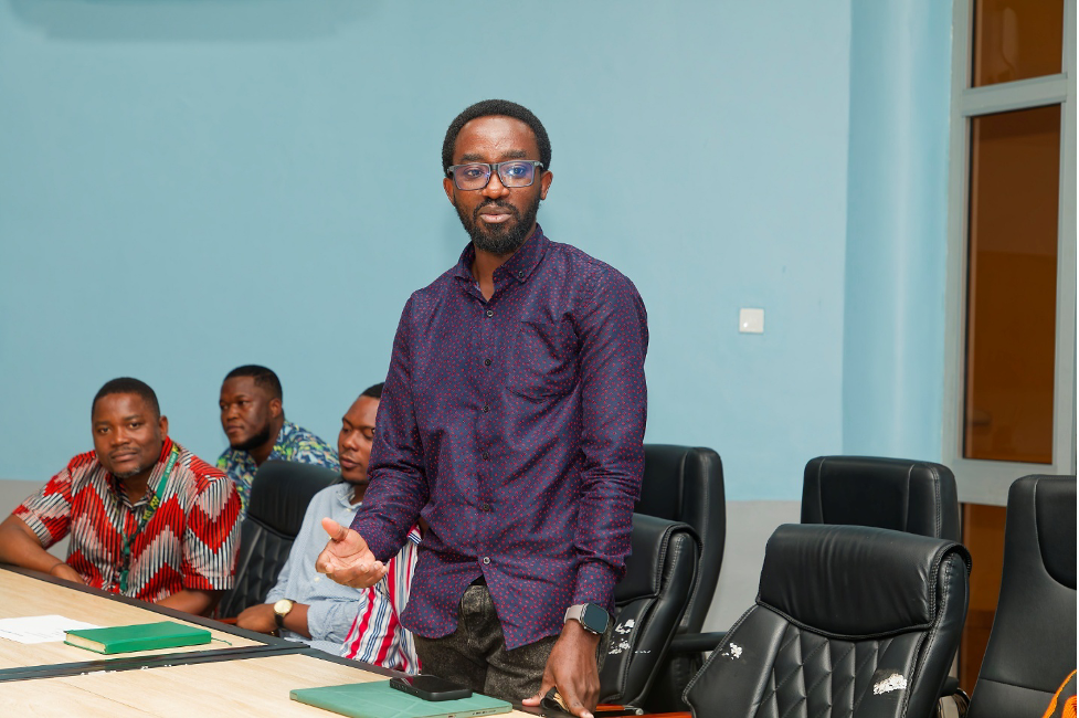 Dr. Justice Owusu Agyemang, lecturer at the Department of Telecom Engineering