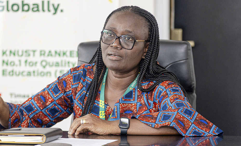 Professor (Mrs.) Rita Akosua Dickson, Vice-Chancellor, KNUST