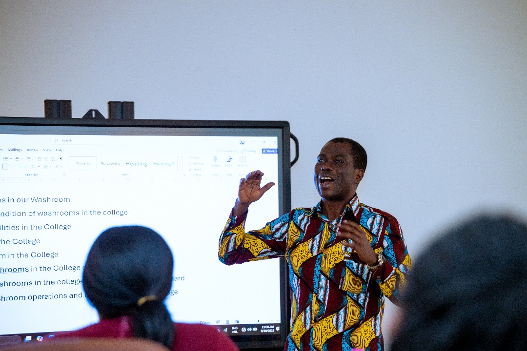 Mr. Festus Nyame, Esq., Deputy Registrar at the KNUST Business School
