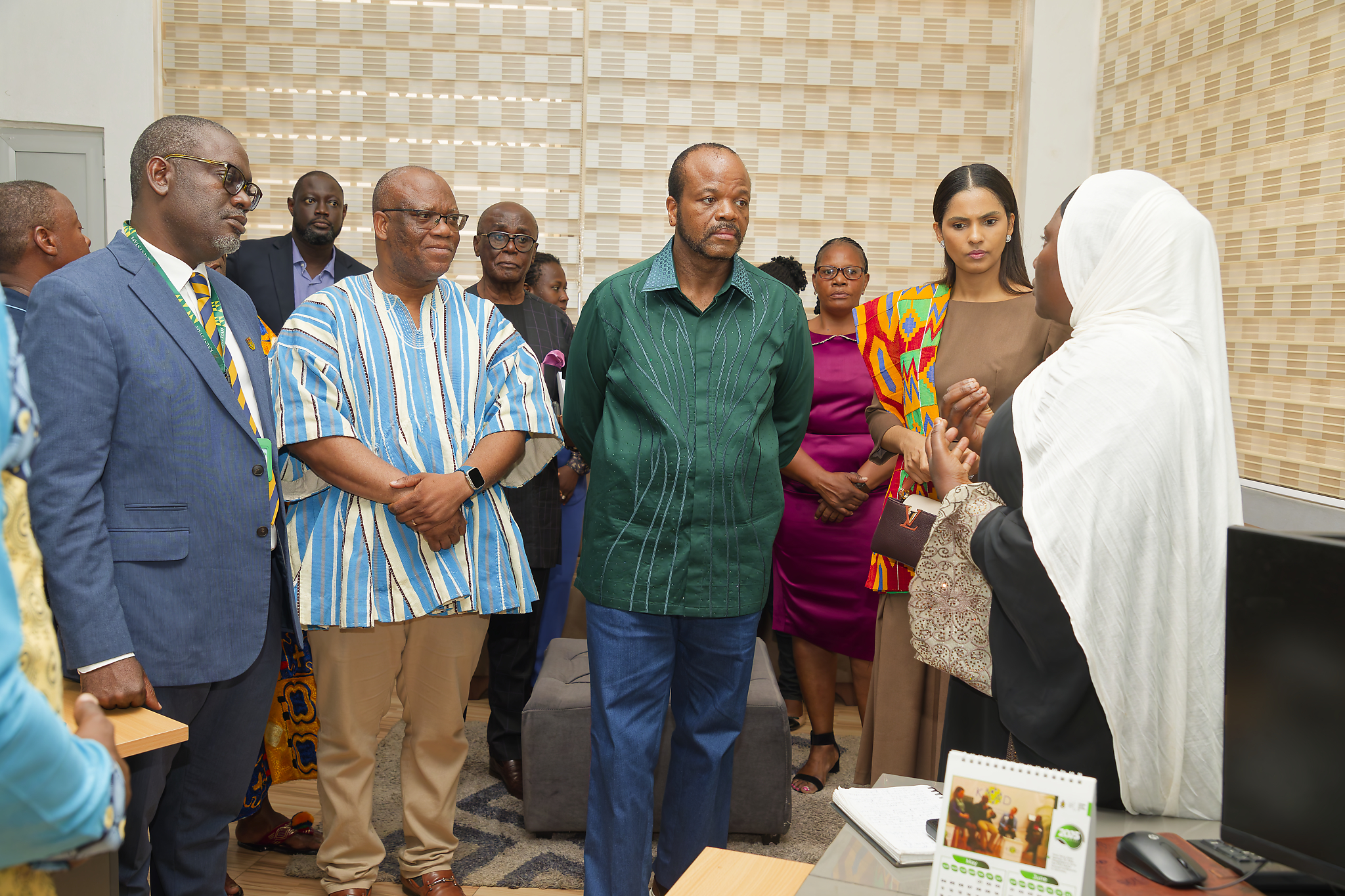 Amina Salifu, RAIL PhD scholar, presented his research work.